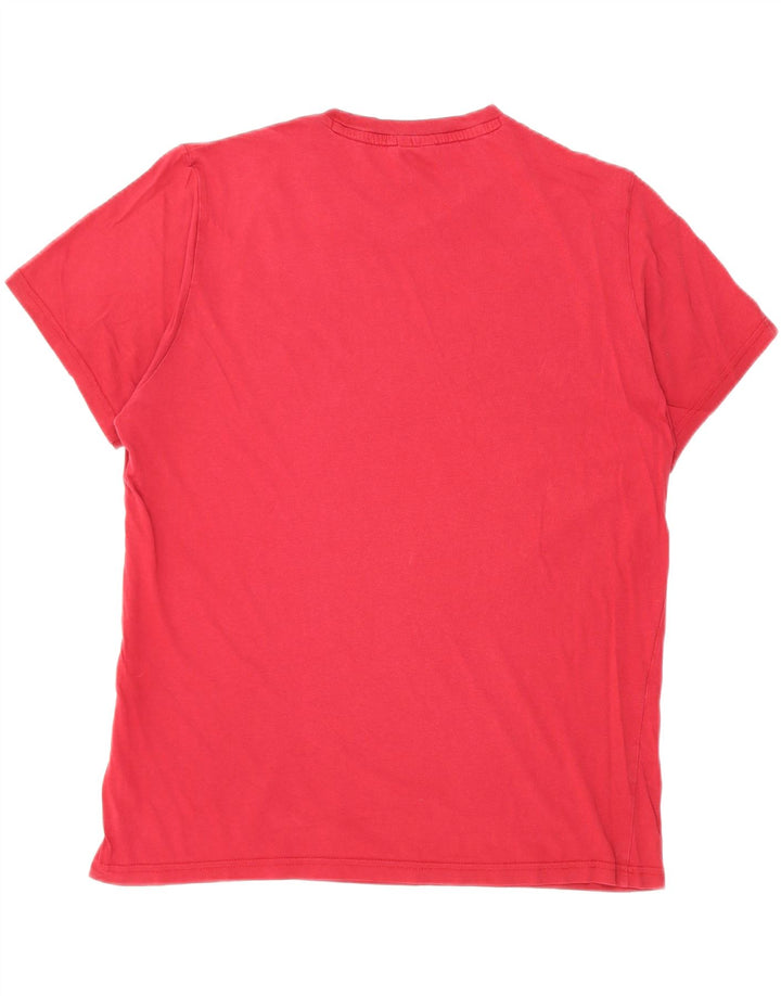 Champion Mens T-Shirt Top XL Pink