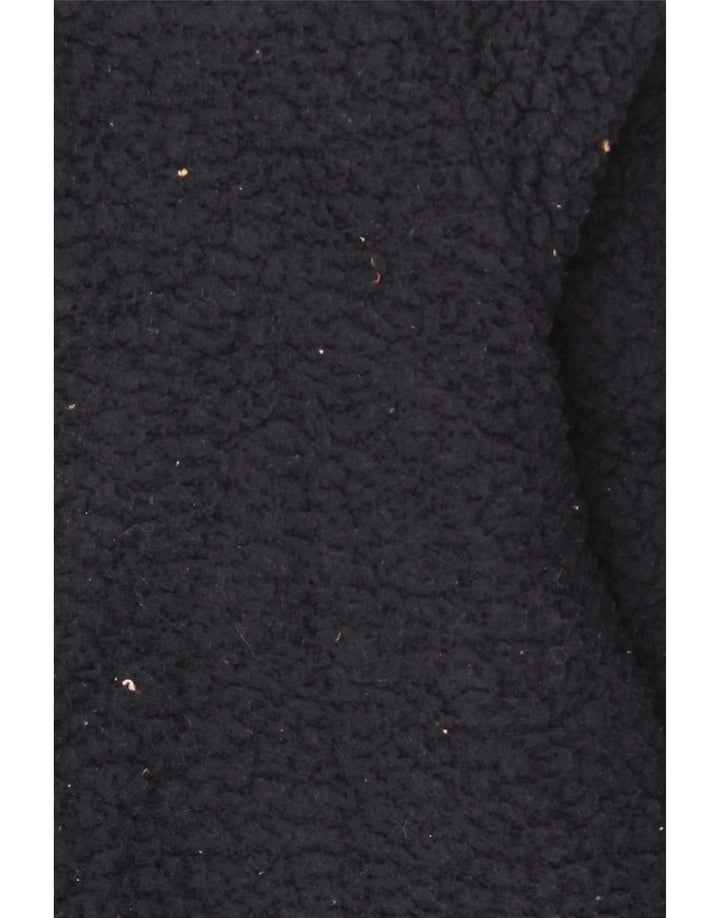 Tommy Hilfiger Womens Fleece Jacket UK 10 Small Navy Blue Polyester