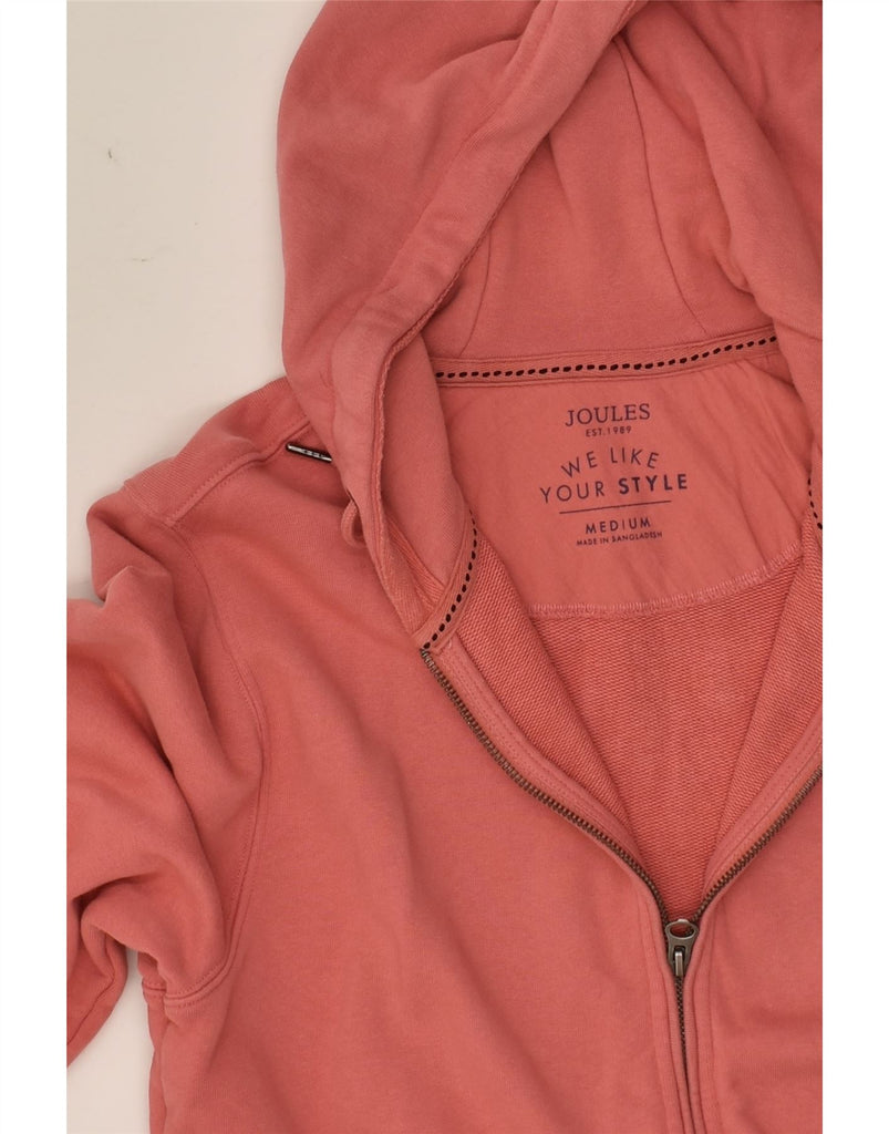 JOULES Mens Zip Hoodie Sweater Medium Red Cotton | Vintage Joules | Thrift | Second-Hand Joules | Used Clothing | Messina Hembry 