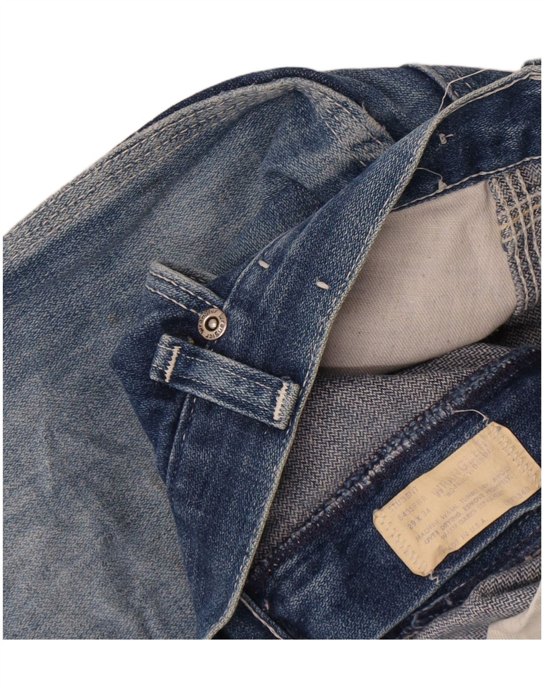 Wrangler Womens Distressed Denim Shorts W29 Medium Blue