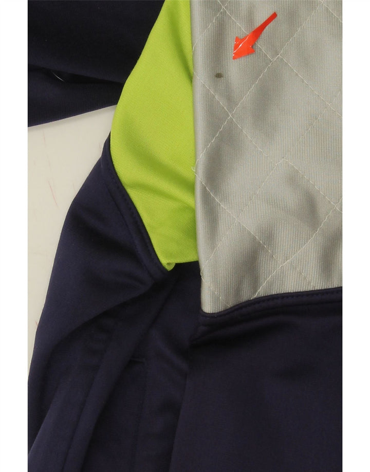 DIADORA Mens Full Tracksuit UK 42 Large  Navy Blue Colourblock Polyester Vintage Diadora and Second-Hand Diadora from Messina Hembry 
