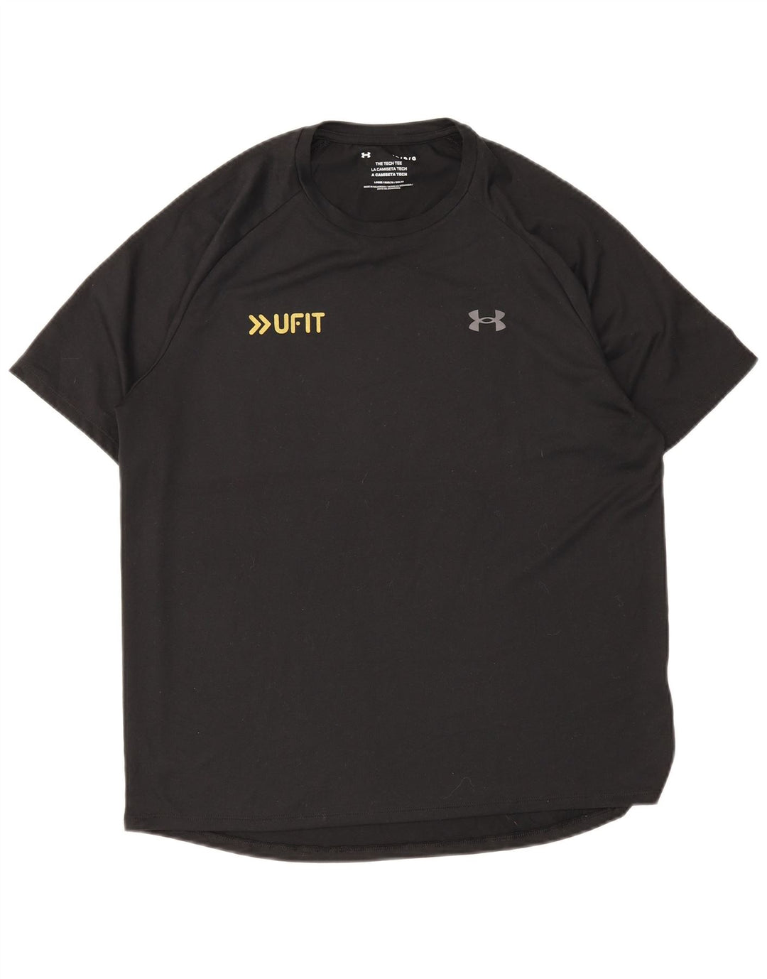 Under Armour Mens Graphic T-Shirt Top Large Black