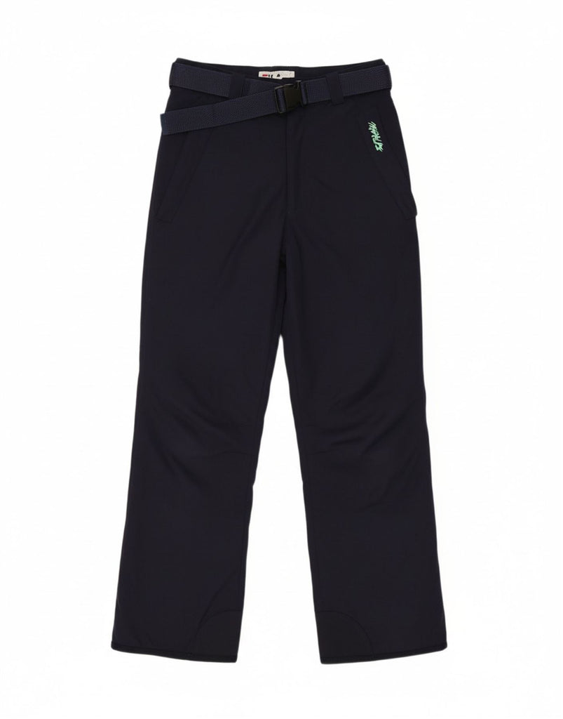FILA Womens Ski Trousers IT 44 Medium W30 L27 Navy Blue Polyester Vintage Fila and Second-Hand Fila from Messina Hembry 