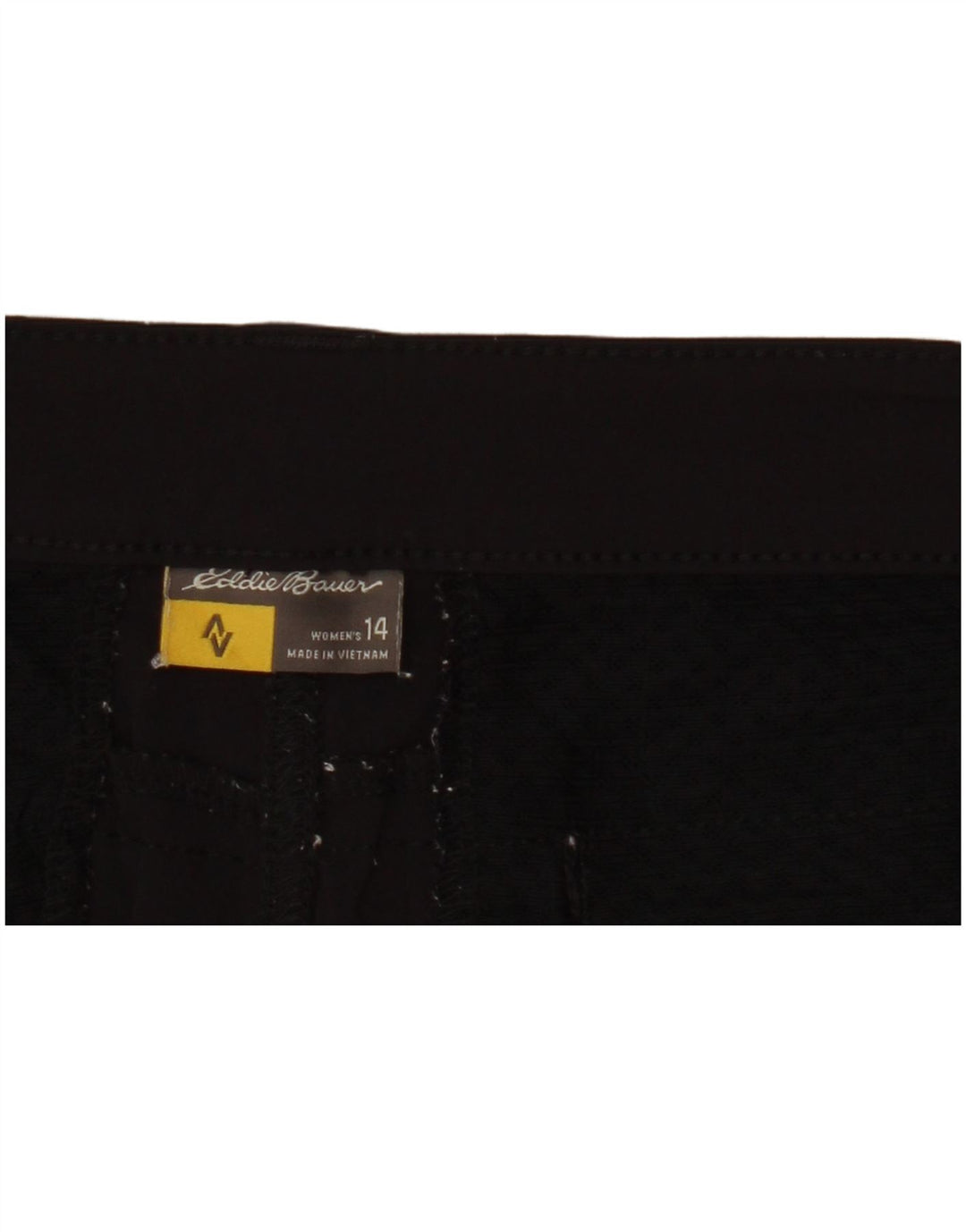 Eddie Bauer Womens Casual Shorts US 14 XL W36 Black