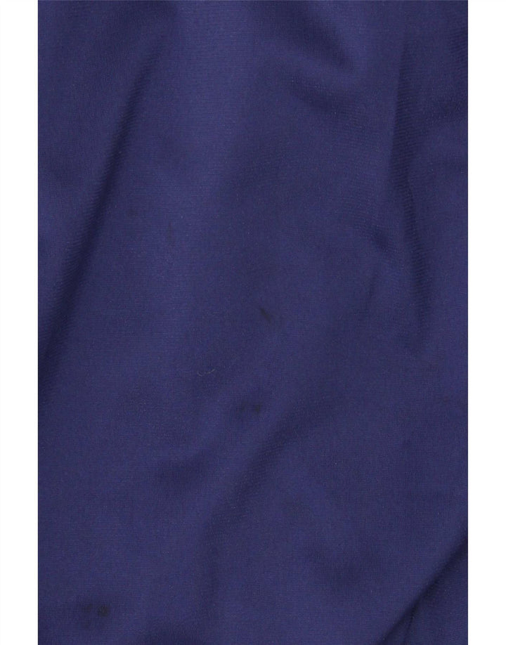 Arena Mens Graphic Tracksuit Top Jacket Large Blue Colourblock Polyester