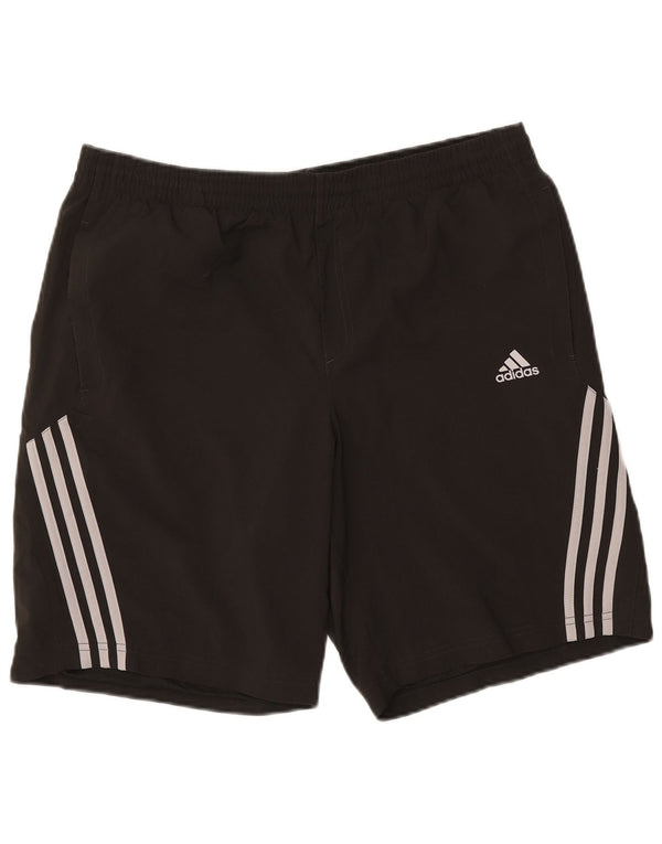 Adidas Mens Clima 365 Swimming Shorts Large Black Colourblock Polyester