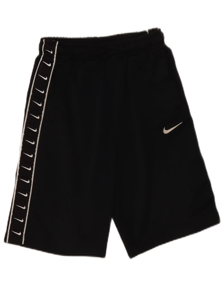Nike Boys Graphic Sport Shorts 13-14 Years XL Black Polyester