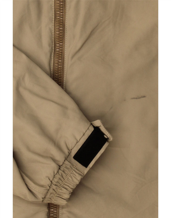 North Sails Mens Windbreaker Jacket UK 38 Medium Beige Polyamide