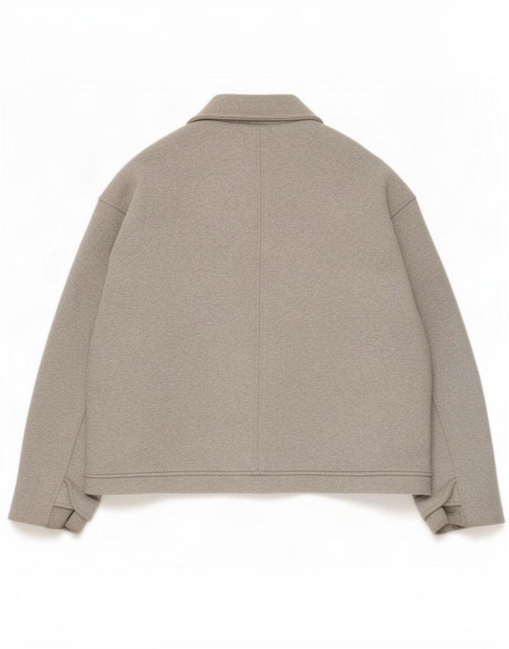 Zara Womens Bomber Jacket UK 16 Large Grey Cotton