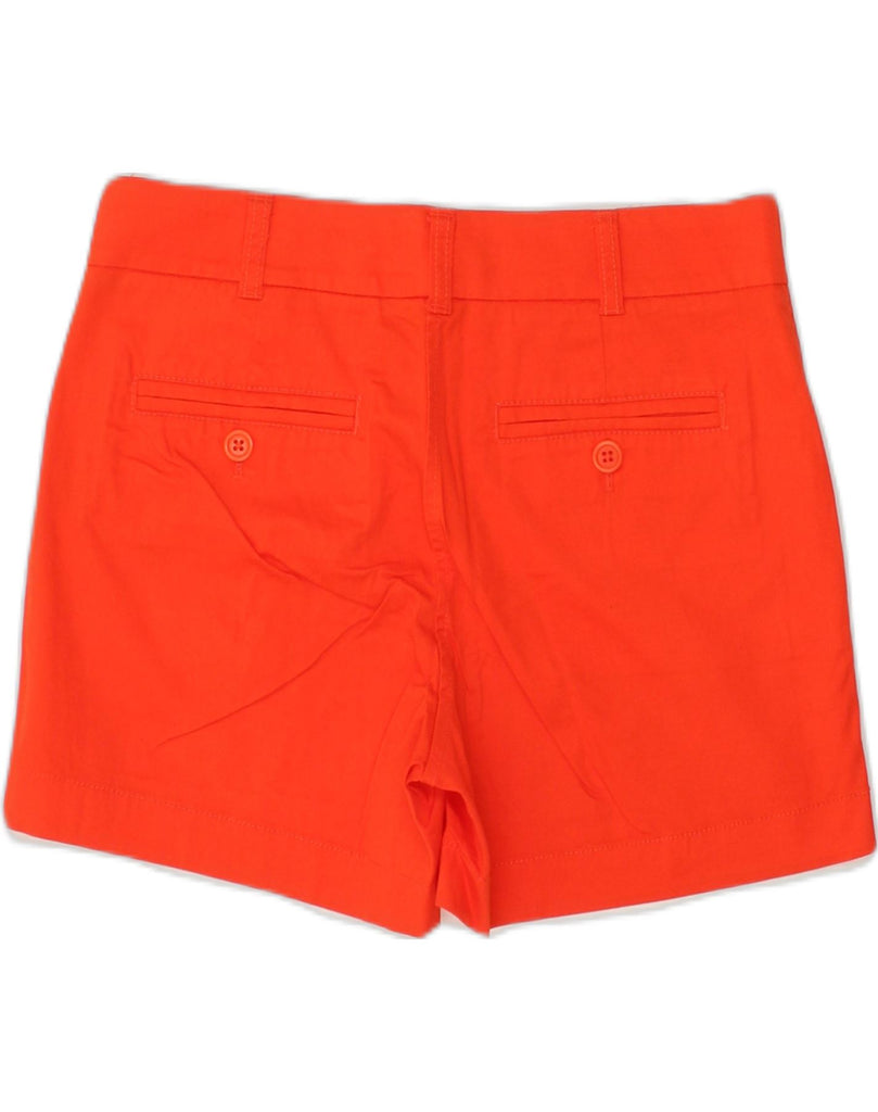 J. CREW Womens Chino Shorts US 0 XS W28 Red Cotton | Vintage J. Crew | Thrift | Second-Hand J. Crew | Used Clothing | Messina Hembry 