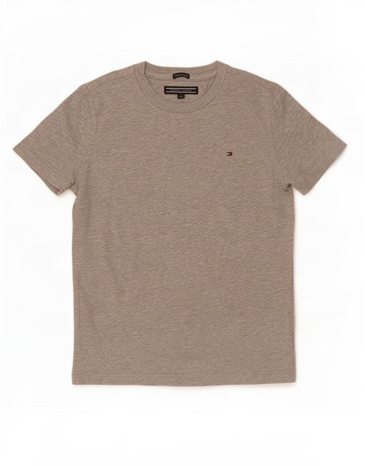 Tommy Hilfiger Boys T-Shirt Top 7-8 Years Grey