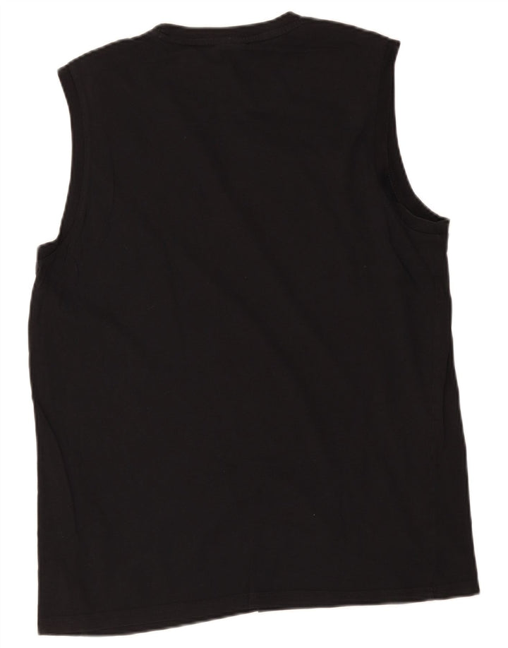 Champion Mens Graphic Vest Top Large Black