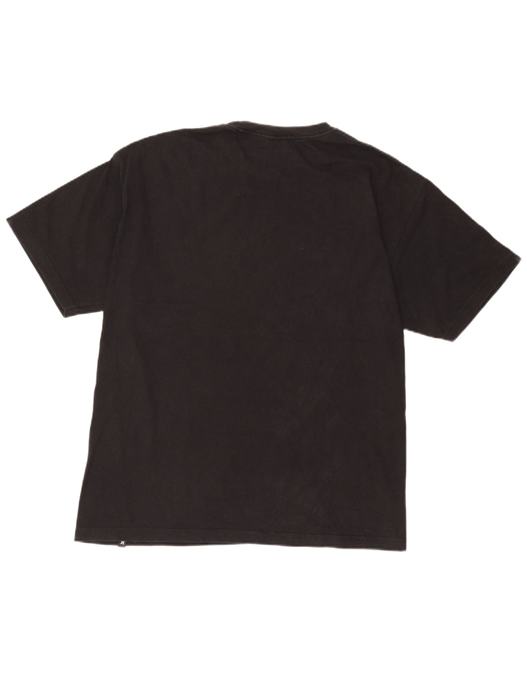 Hurley Mens Graphic T-Shirt Top Large Black