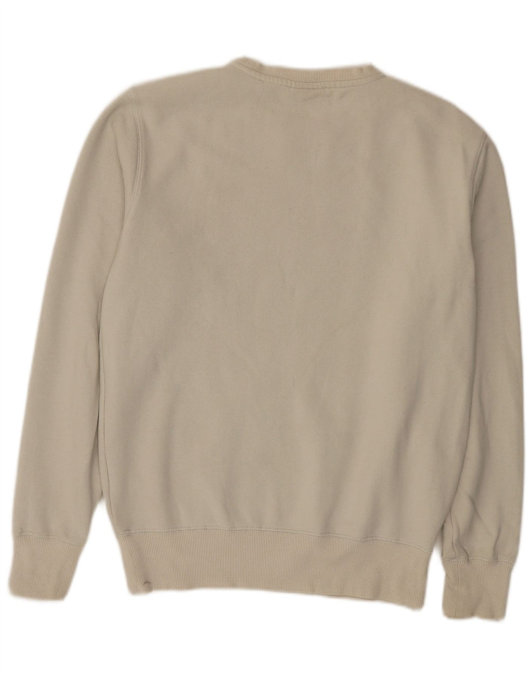 Ellesse Mens Graphic Sweatshirt Jumper Small White Cotton