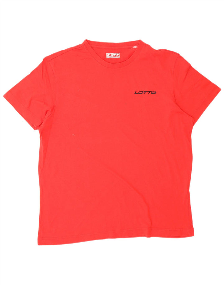 LOTTO Mens T-Shirt Top XL Red