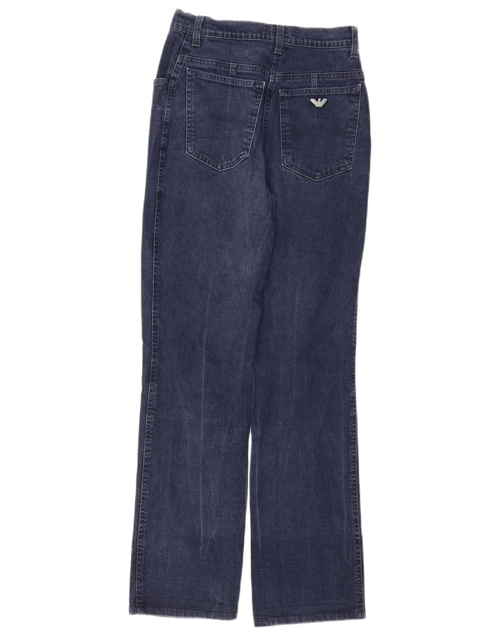 Armani Womens Bootcut Jeans W28 L30 Navy Blue