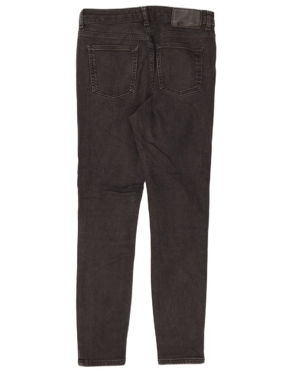 Marks & Spencer Womens Autograph Skinny Jeans UK 12 Medium W28 L27 Black