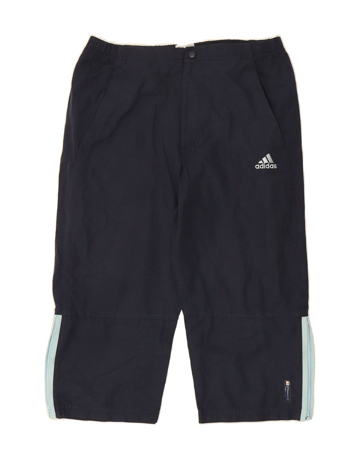 ADIDAS Mens Capri Trousers W30 L19 Navy Blue Vintage Adidas and Second-Hand Adidas from Messina Hembry 