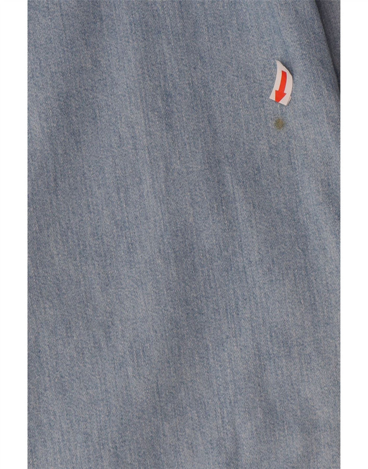 Lee Mens Denim Shirt Large Blue Cotton