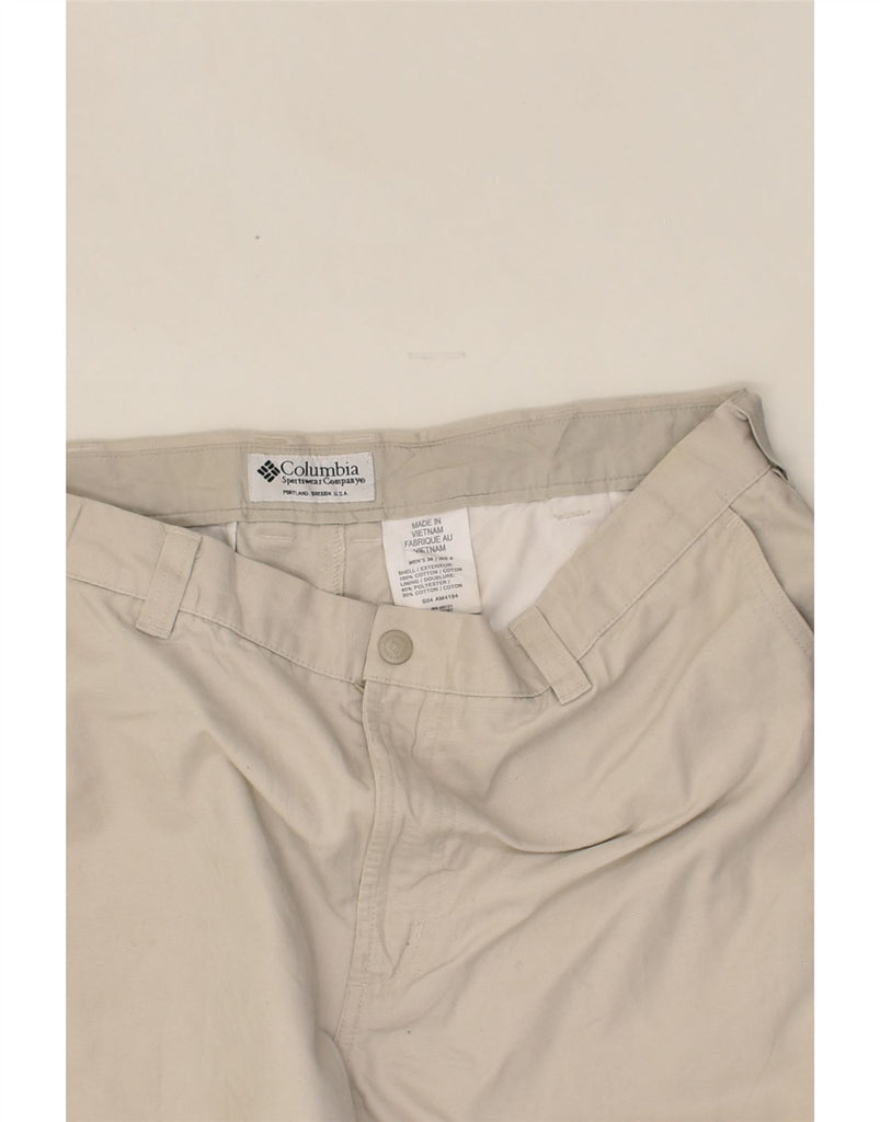 COLUMBIA Mens Chino Shorts W36 Large Grey Cotton | Vintage Columbia | Thrift | Second-Hand Columbia | Used Clothing | Messina Hembry 