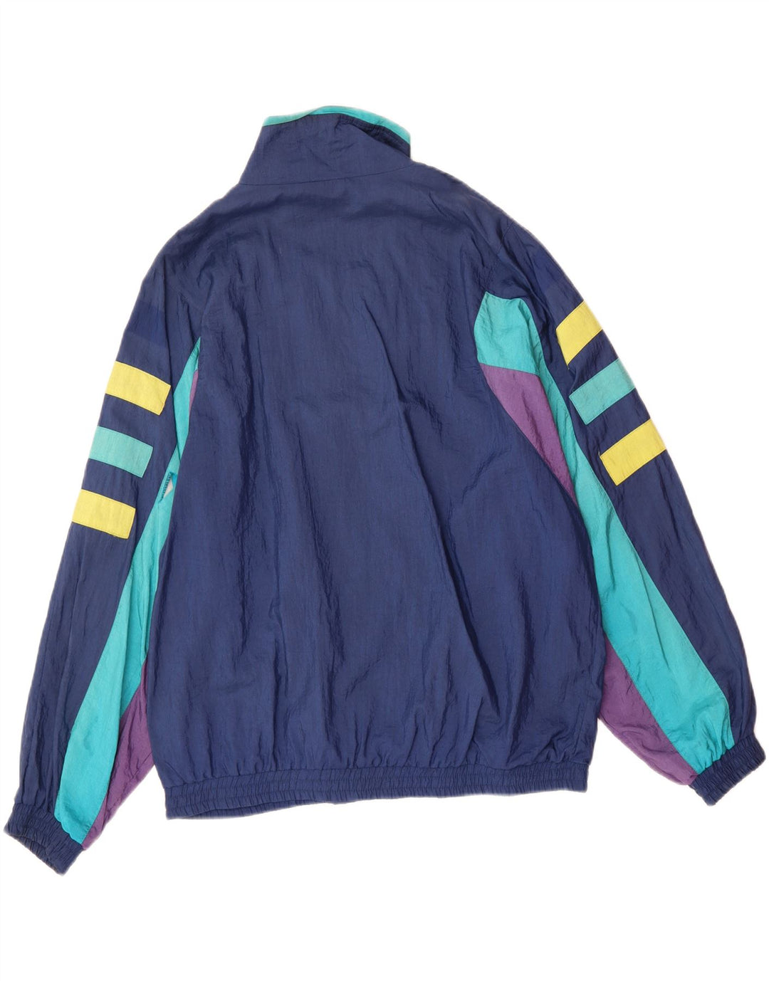 KILLTEC Mens Tracksuit Top Jacket XL Blue Colourblock Vintage Killtec and Second-Hand Killtec from Messina Hembry 