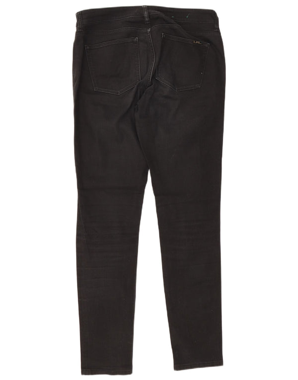 Ralph Lauren Womens Slim Jeans US 8 Medium W33 L31 Black Cotton