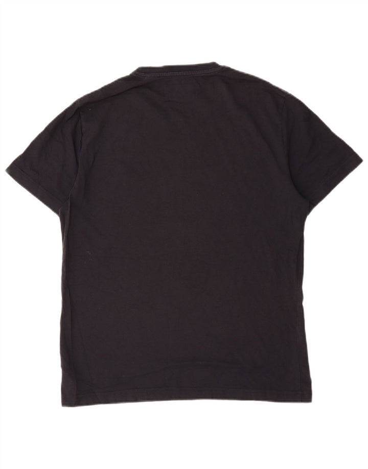 Penguin Mens T-Shirt Top Medium Navy Blue Cotton
