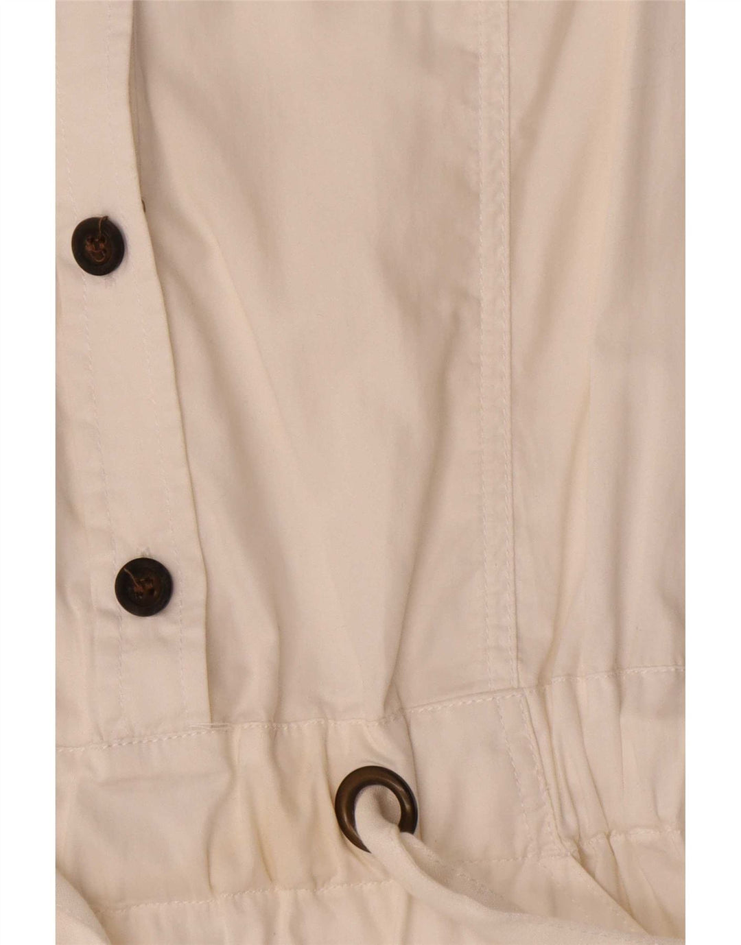 Marlboro Classics Womens Sleeveless Pullover Shirt Dress IT 42 Medium White