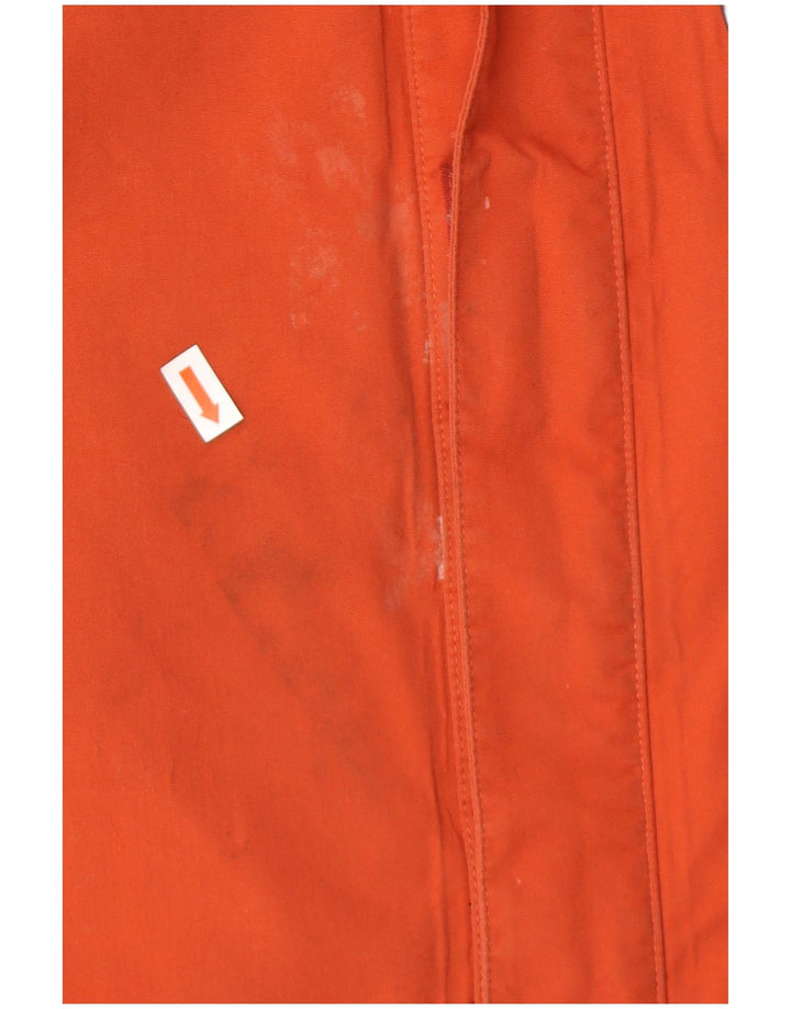 Jack Wolfskin Mens Ski Jacket UK 40/42 XL Orange Colourblock Polyamide