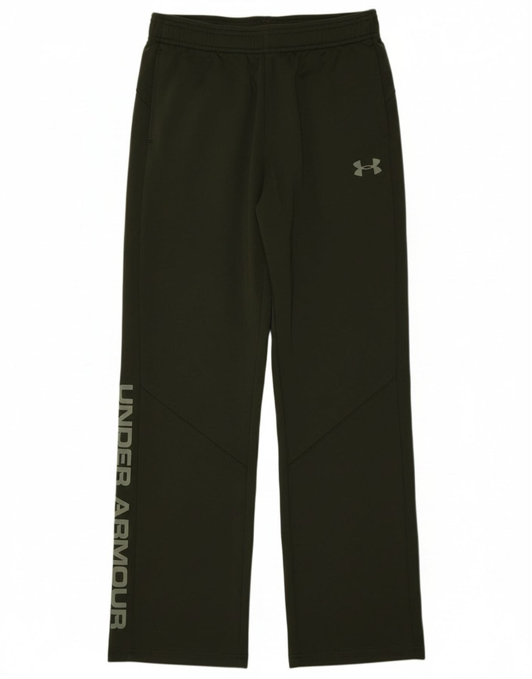 Under Armour Boys Graphic Tracksuit Trousers 9-10 Years Medium Khaki