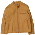 Conbipel Womens Leather Jacket IT 54 3XL Yellow