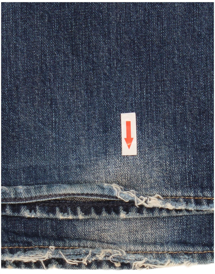 Fat Face Mens Bootcut Jeans W36 L32 Navy Blue Cotton