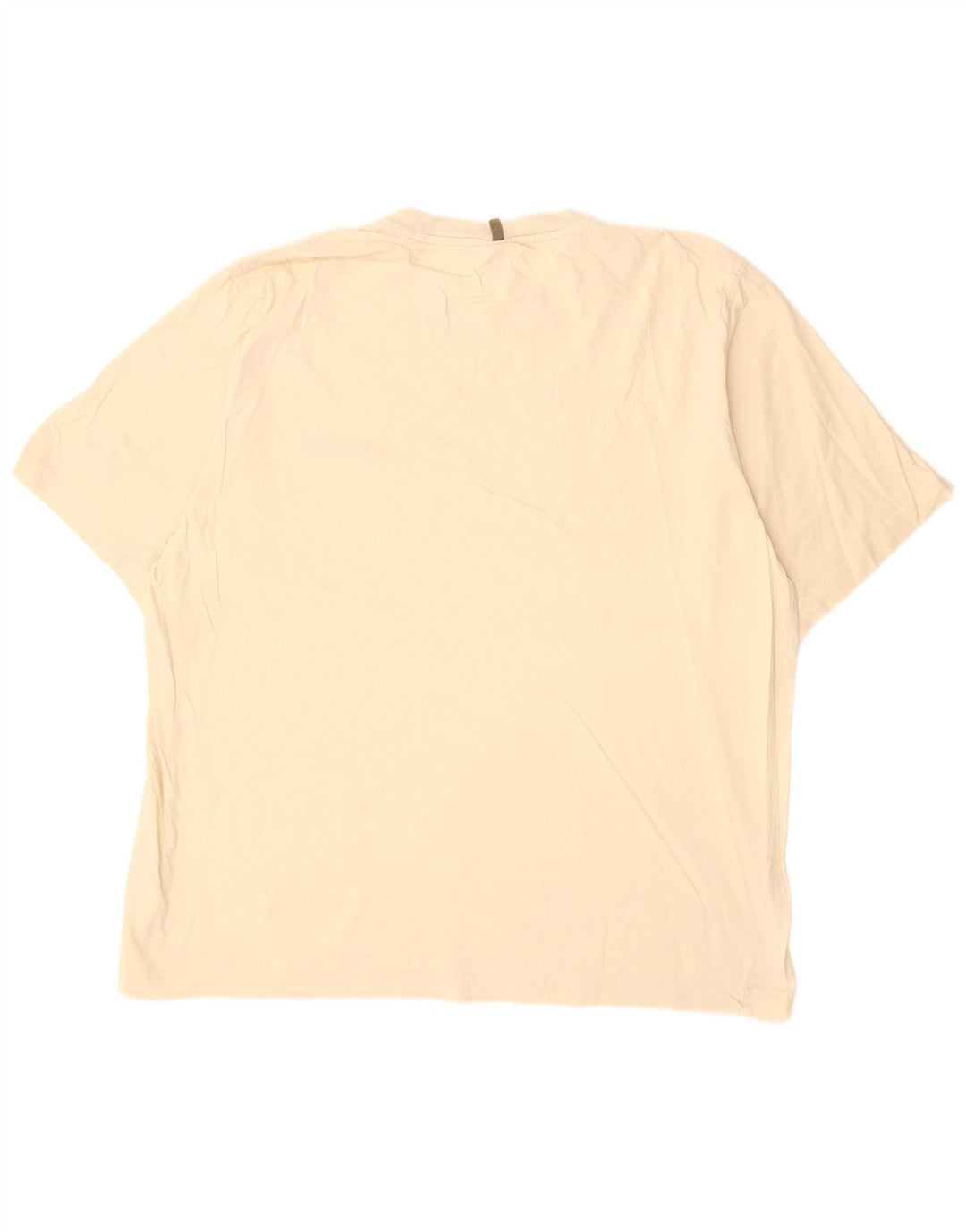 Adidas Mens T-Shirt Top 2XL Beige