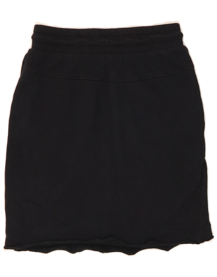 NIKE Womens Straight Skirt  XS W25  Black Cotton Vintage Nike and Second-Hand Nike from Messina Hembry 