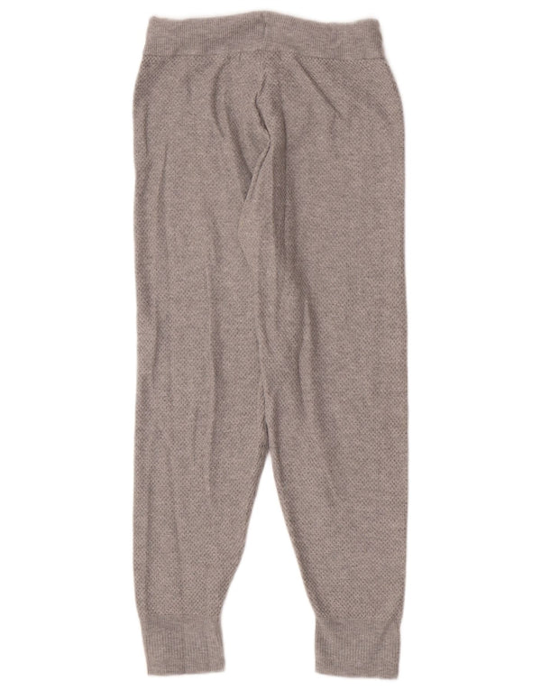 Marks & Spencer Womens Tracksuit Trousers Joggers UK 8 Small Grey Viscose