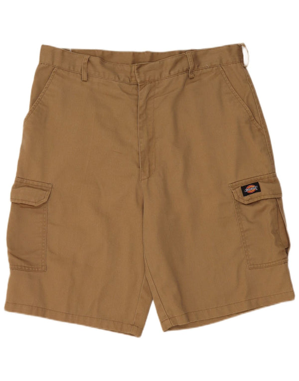 Dickies Mens Cargo Shorts W36 Large Beige Polyester
