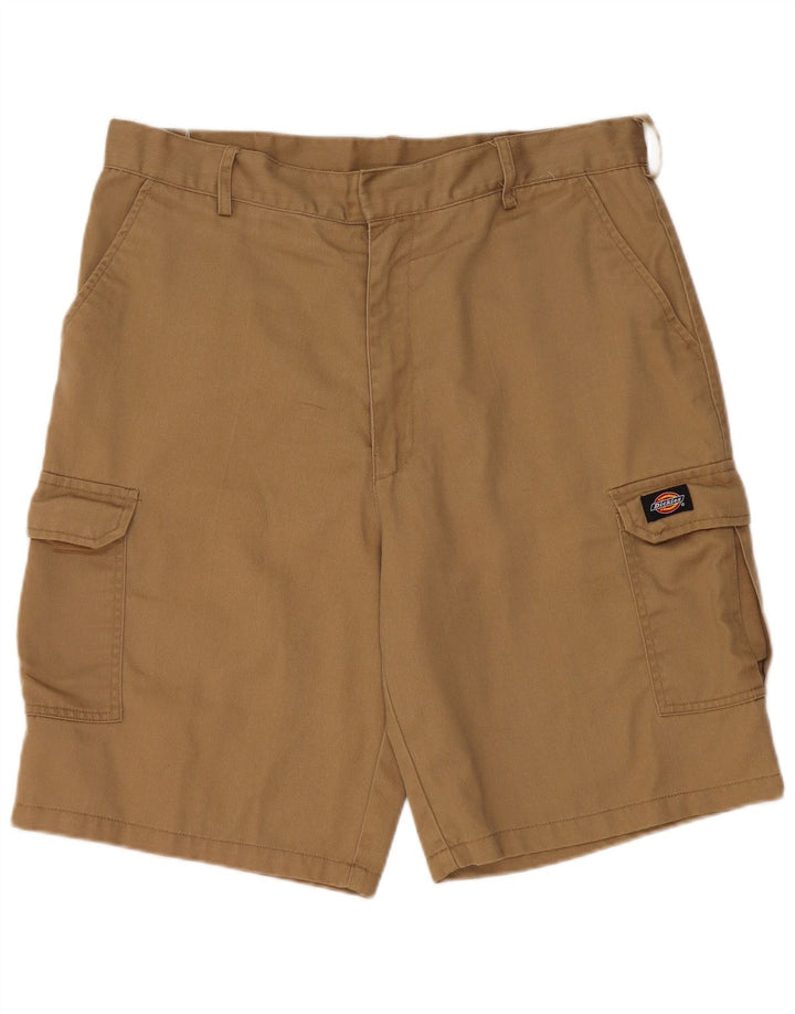 Dickies Mens Cargo Shorts W36 Large Beige Polyester