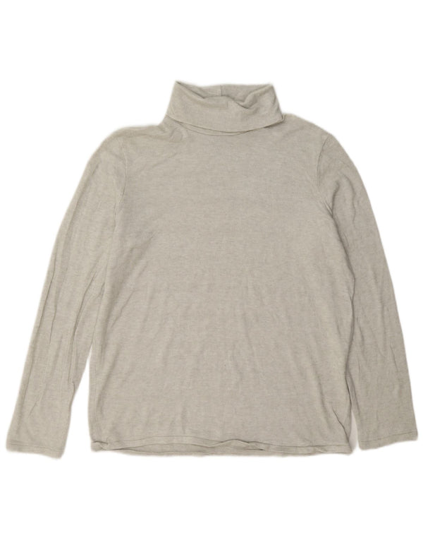 Zara Womens Top Long Sleeve UK 18 XL Grey