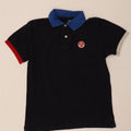 North Sails Mens Polo Shirt Small Navy Blue Colourblock Cotton