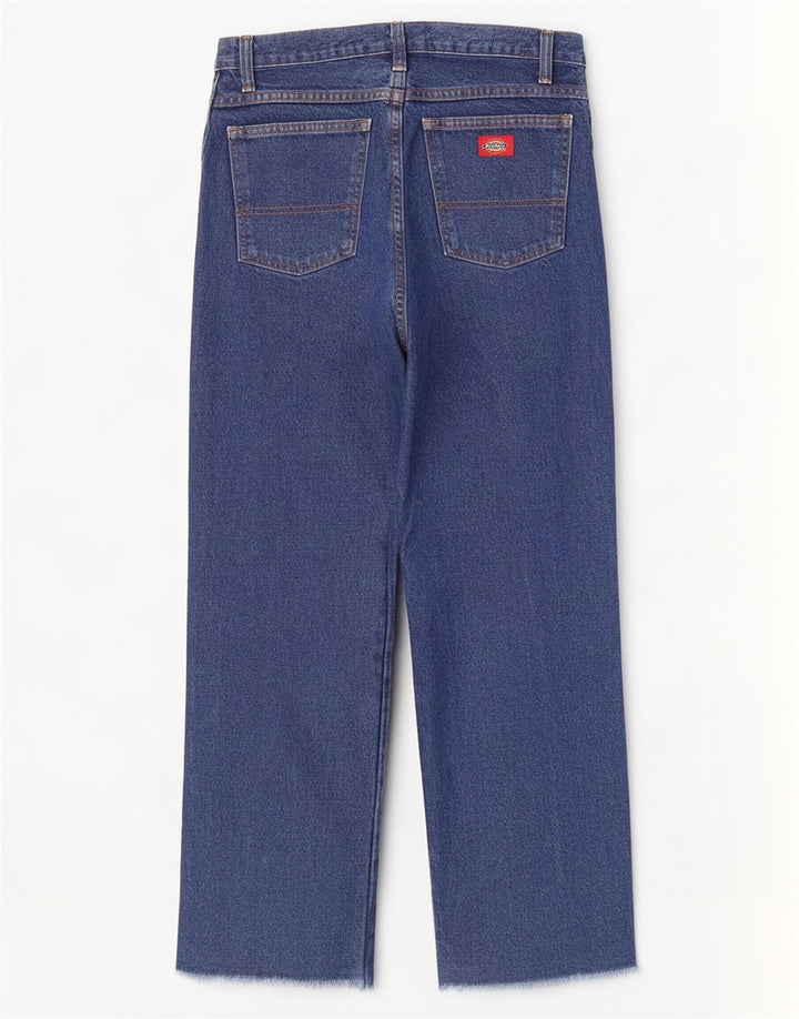Dickies Mens Straight Jeans W30 L28 Blue Cotton