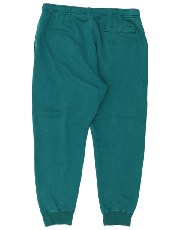 Nike Womens Tracksuit Trousers Joggers UK 20 2XL Turquoise Cotton