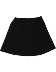 MOSSIMO Womens Mini Skirt UK 16 Large W32 Black Polyester