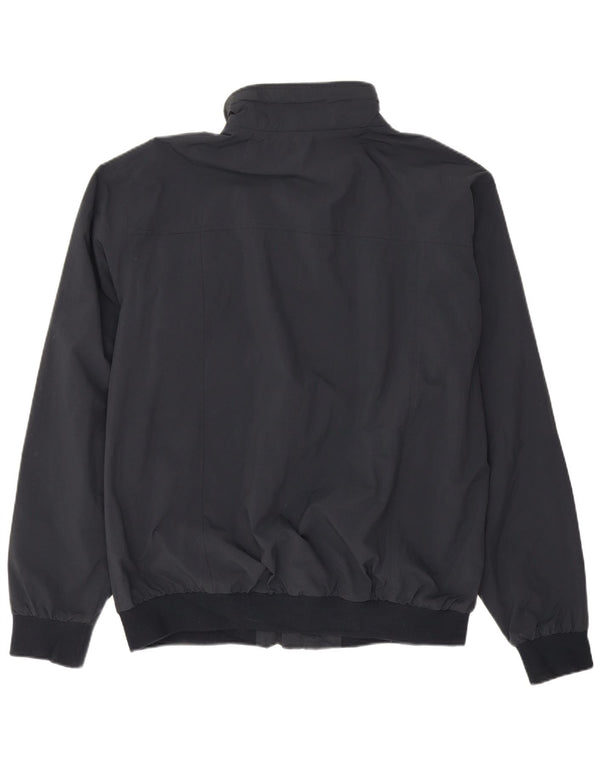 Rifle Mens Bomber Jacket UK 46 3XL Navy Blue Polyamide