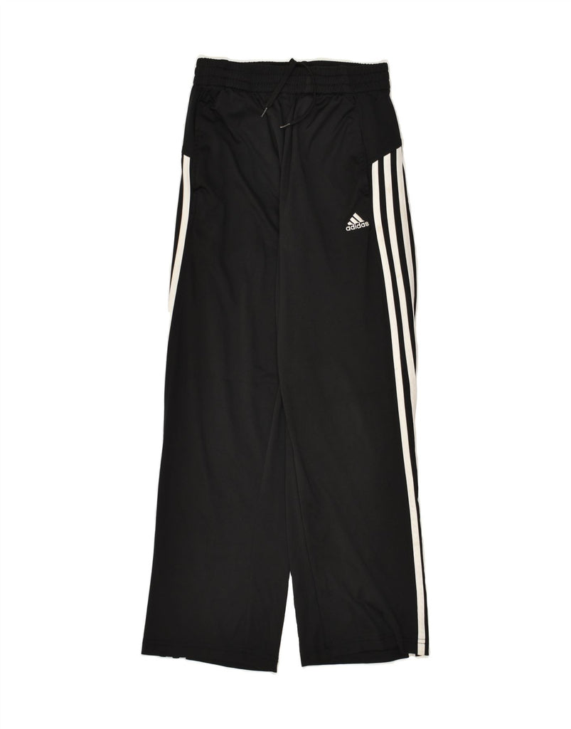 ADIDAS Boys Tracksuit Trousers 10-11 Years Medium Black Polyester | Vintage Adidas | Thrift | Second-Hand Adidas | Used Clothing | Messina Hembry 