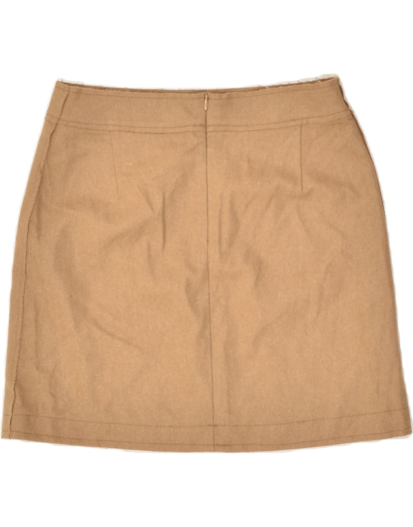 STEFANEL Womens Mini Skirt IT 40 Small W27 Brown | Vintage Stefanel | Thrift | Second-Hand Stefanel | Used Clothing | Messina Hembry 