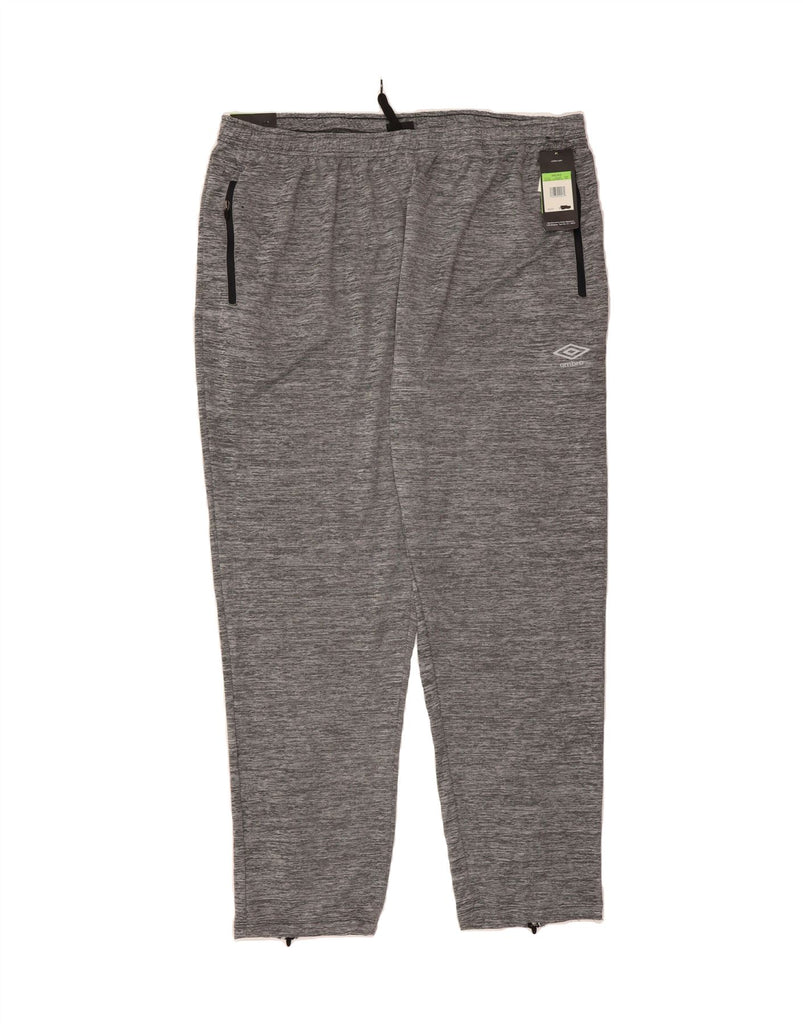 UMBRO Mens Tracksuit Trousers 2XL  Grey Polyester Vintage Umbro and Second-Hand Umbro from Messina Hembry 