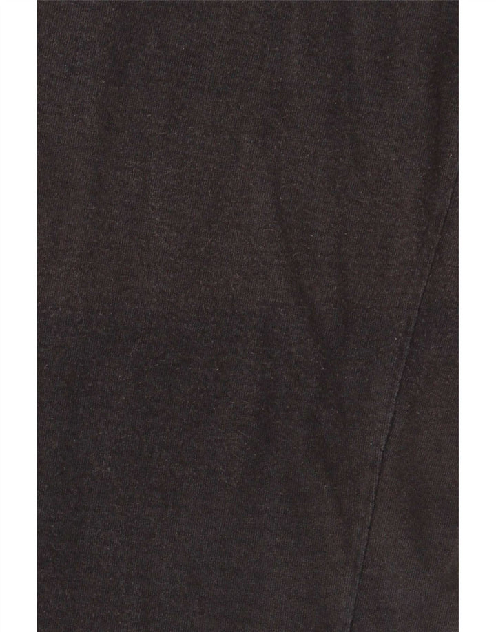 Wrangler Mens Graphic T-Shirt Top Large Black Cotton