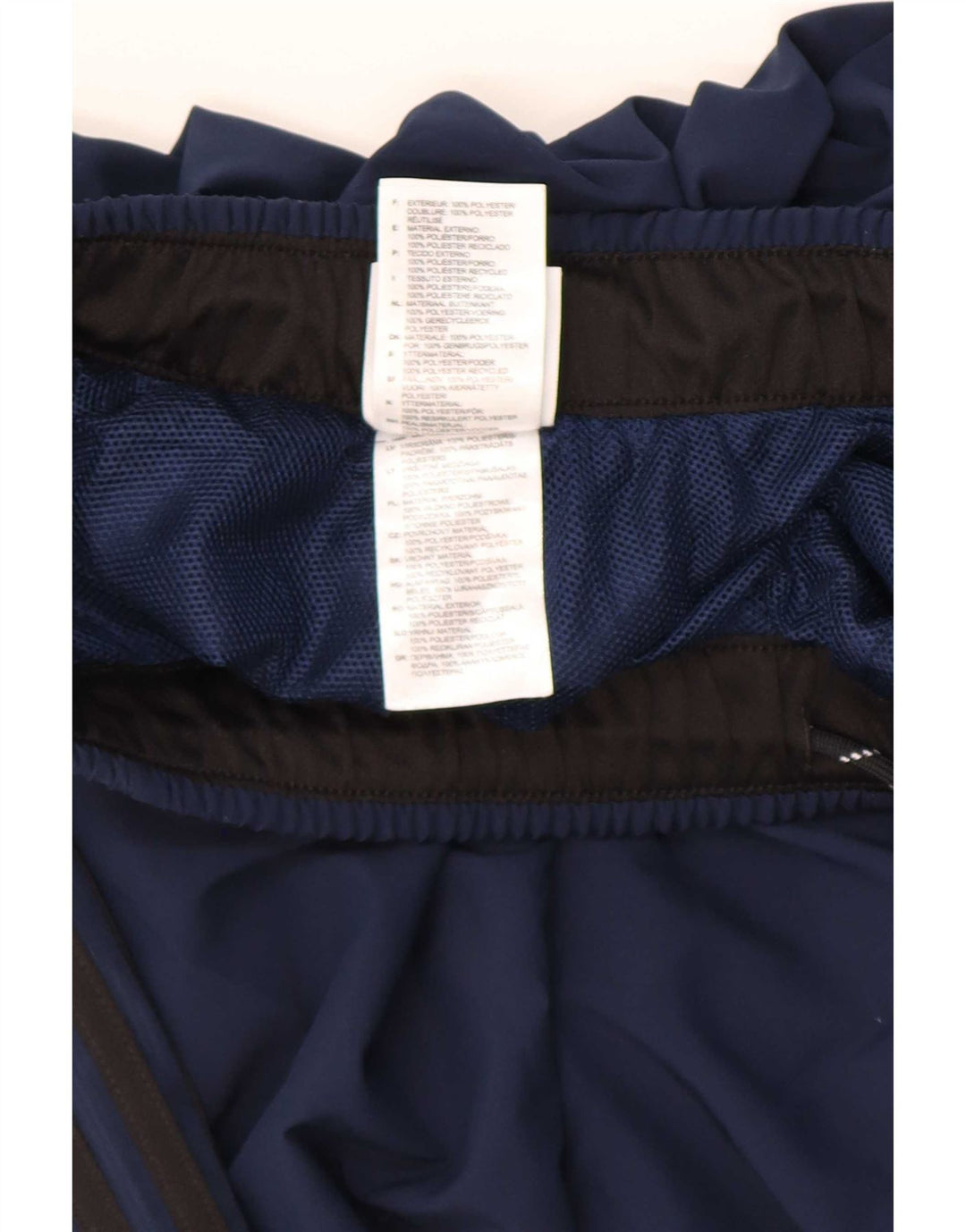 Adidas Mens Climalite Tracksuit Trousers Large Navy Blue Polyester