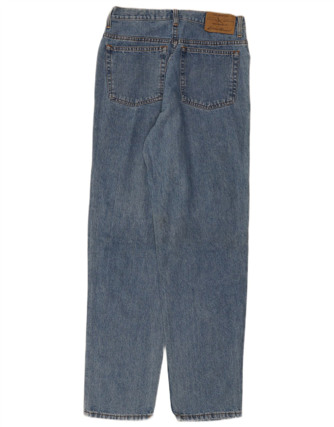 EDDIE BAUER Womens Tapered Jeans US 8 Medium W28 L31 Blue Cotton