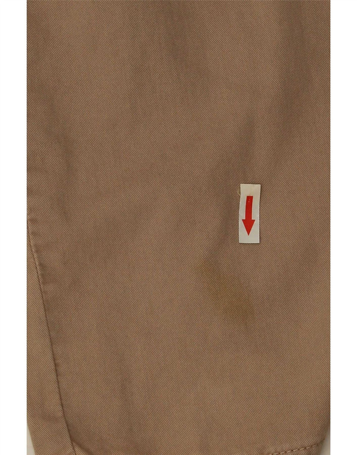 Zara Womens Straight Cargo Trousers EU 38 Small W28 L33 Beige